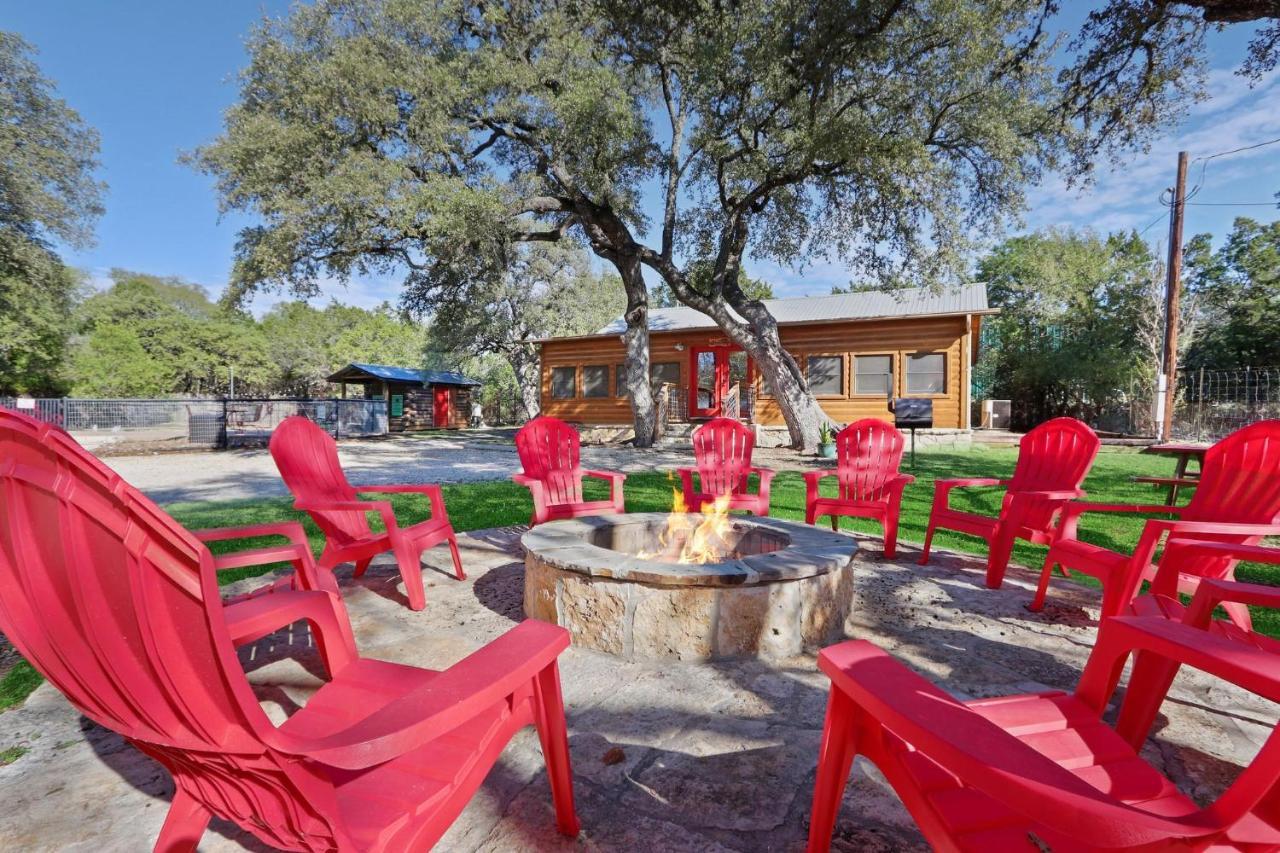 Wimberley Log Cabins Resort And Suites- Unit 8 Eksteriør billede